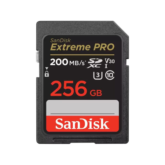 Extreme PRO 256GB SDXC 200MB/s UHS-I C10