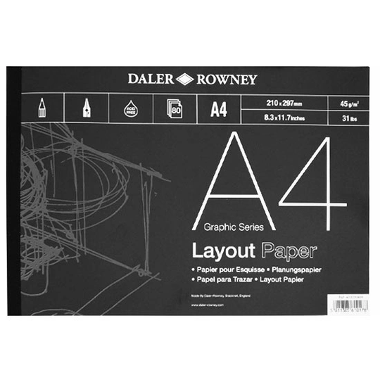 Daler-Rowney Layout Paper A4
