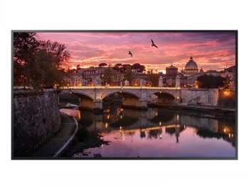 Samsung QB43B Digital Signage Flat Panel 109.2 Cm (43") VA Wi-Fi 350 Cd/m² 4K Ultra HD Black Tizen