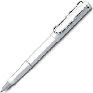 Lamy Safari Rollerball Shiny white