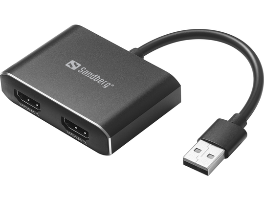 SANDBERG USB To 2xHDMI Link