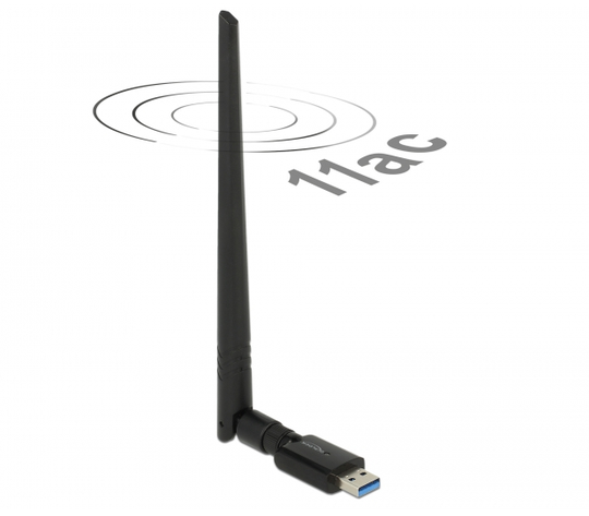 This Wireless LAN USB Stick By Delock Can Be Connected To A Computer For The Connection To A WLAN Ne