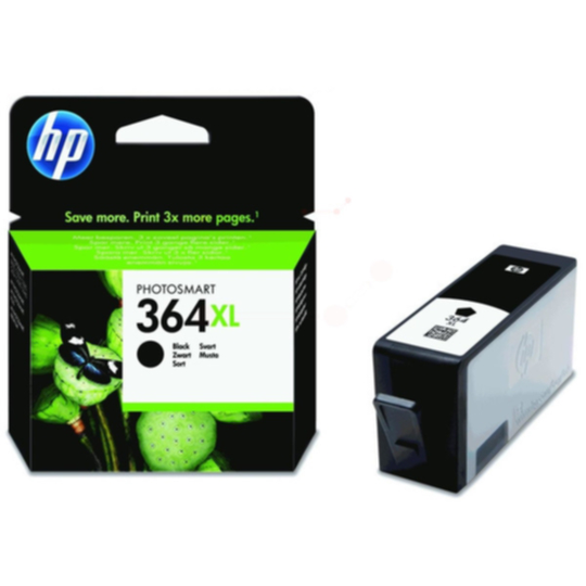 HP 364XL Mustepatruuna musta, 550 sivua
