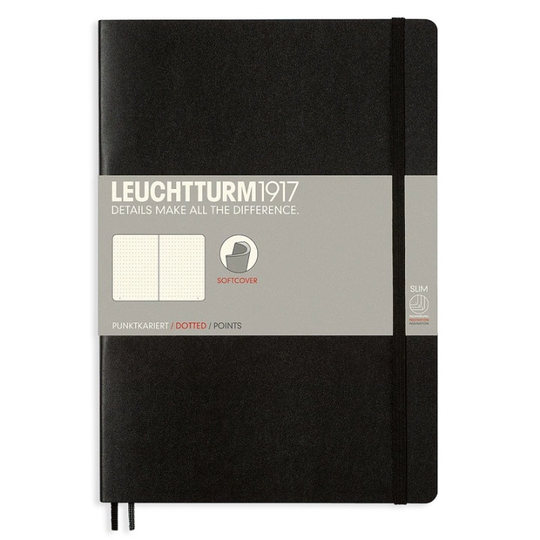 Leuchtturm1917 Notebook B5 Softcover Dotted Nordic Blue