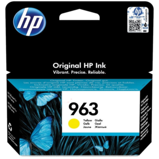 3JA25AE HP 963 Mustepatruuna keltainen, 700 sivua