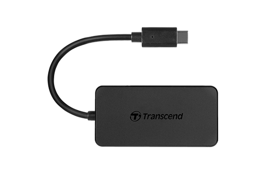 TRANSCEND 4-PORT HUB, USB 3.1 GEN 1, TYPE C