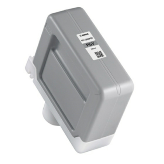 Canon PFI-1300 PGY Mustepatruuna vaaleanharmaa, 330 ml