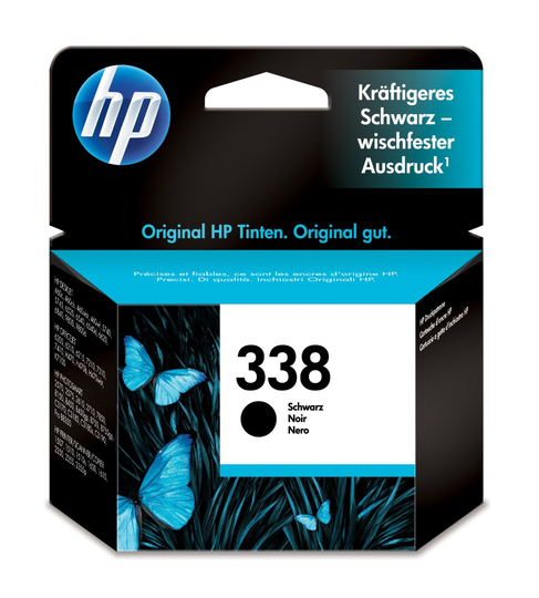 HP 338 Black Inkjet Print Cartridge