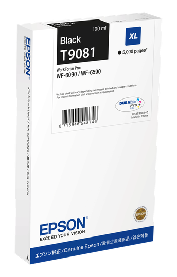 EPSON BLACK WF-6XXX INK XL