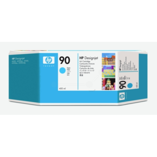 HP 90 Mustepatruuna syaani, 750 sivua