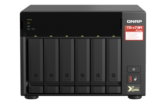 6-bay NAS, AMD Ryzen V1000 Series V1500B