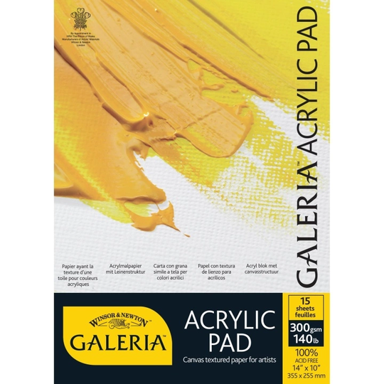 Winsor & Newton Galeria Akryylilehtiö 300g A3