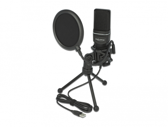 USB Condenser Microphone Set - For Podcasting, Gaming And Vocals