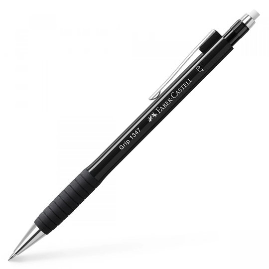 Faber-Castell Lyijytäytekynä Grip47 0.7 mm Musta