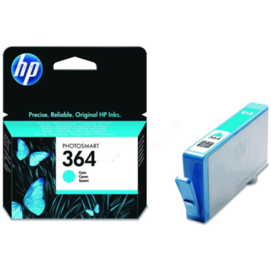 HP 364 Mustepatruuna syaani