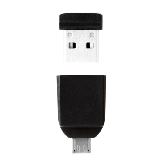 Verbatim Store N Stay Nano USB 16 GB OTG, Micro USB adapteri