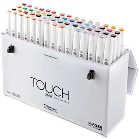Touch Twin Brush Marker 60-setti A