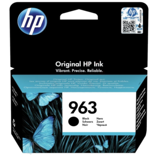 HP 963 Mustepatruuna musta, 1000 sivua