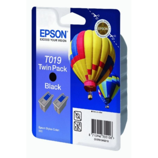 Epson T019 Mustepatruuna musta, 900 sivua