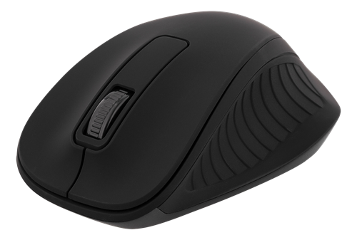 Langaton Optinen Hiiri, 2,4 GHz, 3 Painiketta Ja Rulla, 1200 Dpi, USB-nanovastaanotin, Musta