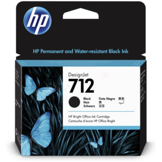 HP 712 Mustepatruuna musta XL