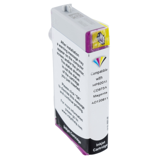 Mustepatruuna, korvaa HP 920XL, magenta, 800 sivua