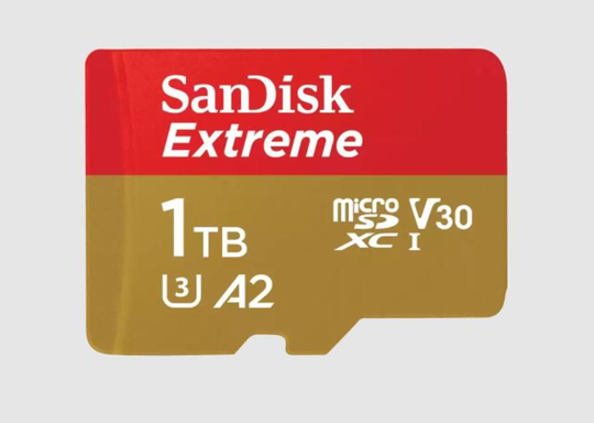 Extreme MicroSDXC 1TB+SD Adapt 190MB/s