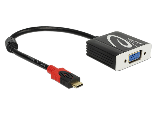 This Delock Adapter Is Suitable For The Connection Of A VGA Monitor To A Computer With USB-C Interfa