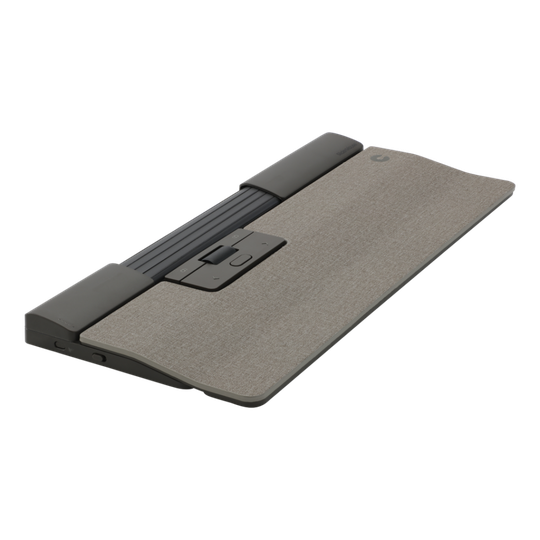 CONTOUR SLIDERMOUSE PRO WIR W. REG. WR, LIGHT GREY FABRIC