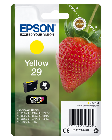 EPSON Cartridge Fraise Claria Yellow