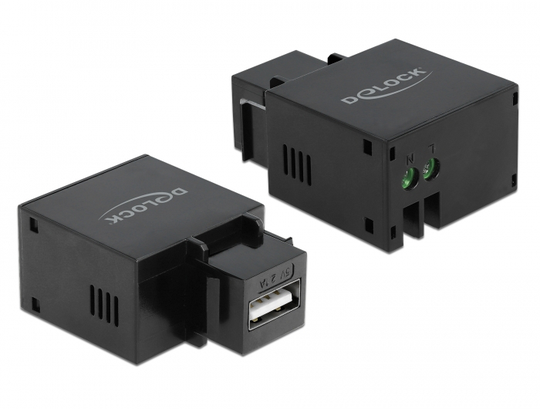 This Module By Delock Provides A USB Type-A Charging Port. With Its Standardised Dimensions It Can B
