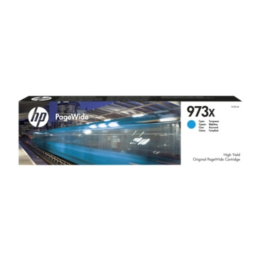 HP 973X Mustepatruuna syaani