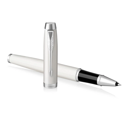 Parker IM Valkoinen/Chrome Rollerball