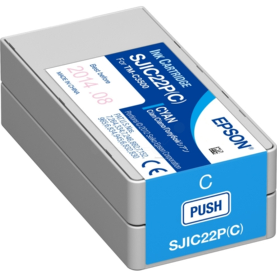Epson SJI-C-22-P-(C) Mustepatruuna syaani, 32,5 ml