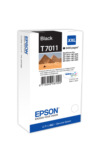 EPSON Ink Cartridge Black XXL WP4000/450