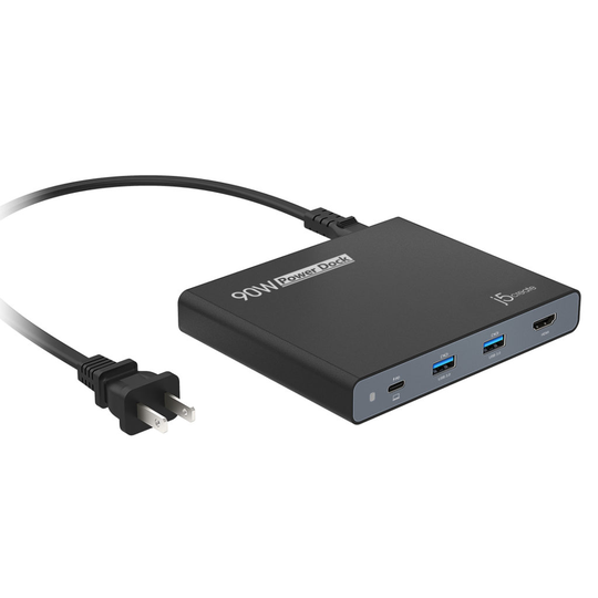 90W Built-in USB-C™ Travel Dock - EU
