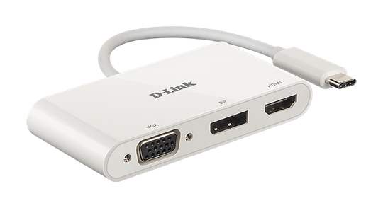 3-in-1 USB-C To HDMI/VGA/DisplayPort Adapter