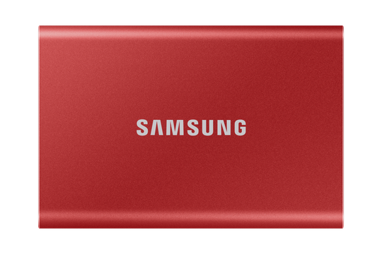 SAMSUNG T7 EXTERNAL SSD 2TB RED