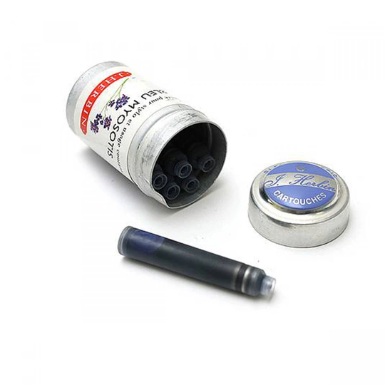 Herbin Täytekynäpatruuna Standardi 6 kpl 08 cloudy grey