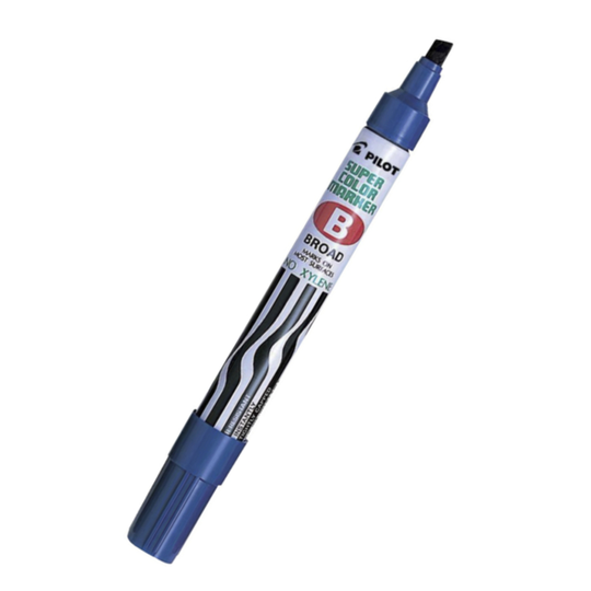 Merkintäkynä PILOT Super Color Broad sininen