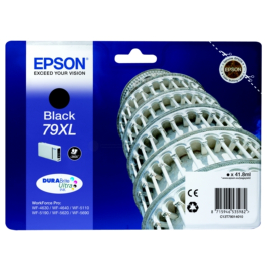 Epson 79XL Mustepatruuna musta, 2.600 sivua