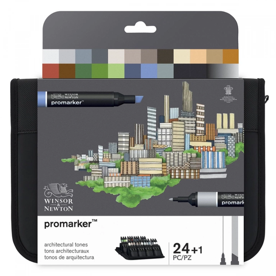 Promarker Promarker Architectural Tones Wallet 24-setti