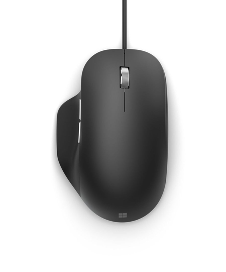 MS Ergonomic Mouse USB Port Hdwr Black