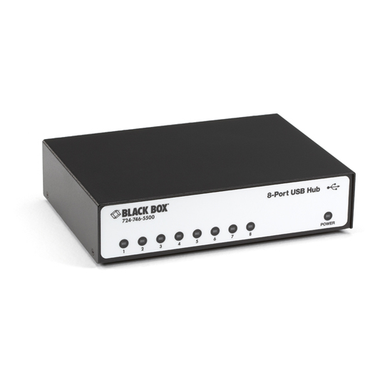 BLACK BOX USB-TO-RS-232 CONVERTER - DB9, 8-PORT