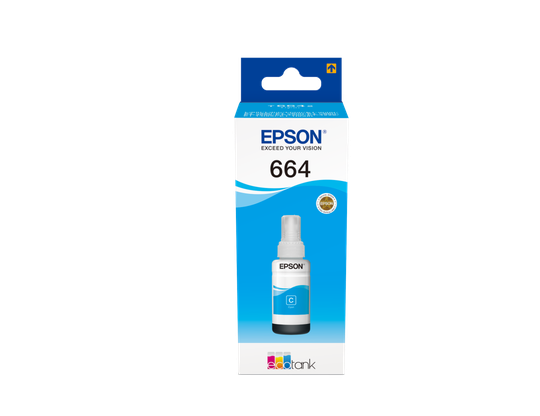 EPSON ECOTANK CYAN T6642 INK 70ML