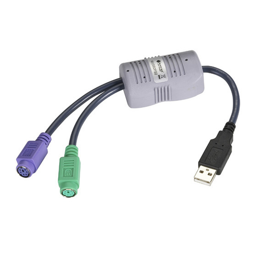 BLACK BOX USB TO PS/2 FLASH-UPGRADABLE CONVERTER CABLE