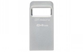 KINGSTON 64GB DATATRAVELER MICRO 200MB/S METAL USB 3.2 GEN 1