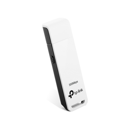 Wireless Network Card, USB, 300Mbps, 802.11n, White/black