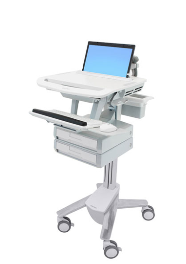 ERGOTRON STYLEVIEW LAPTOP CART 2 DRAWER