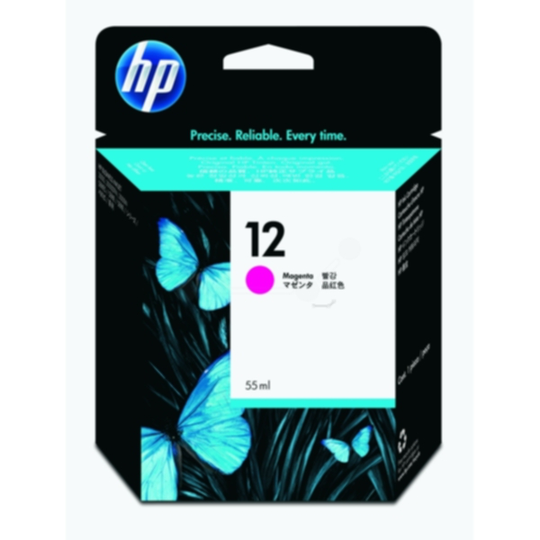 HP 12 Mustepatruuna magenta, 55 ml